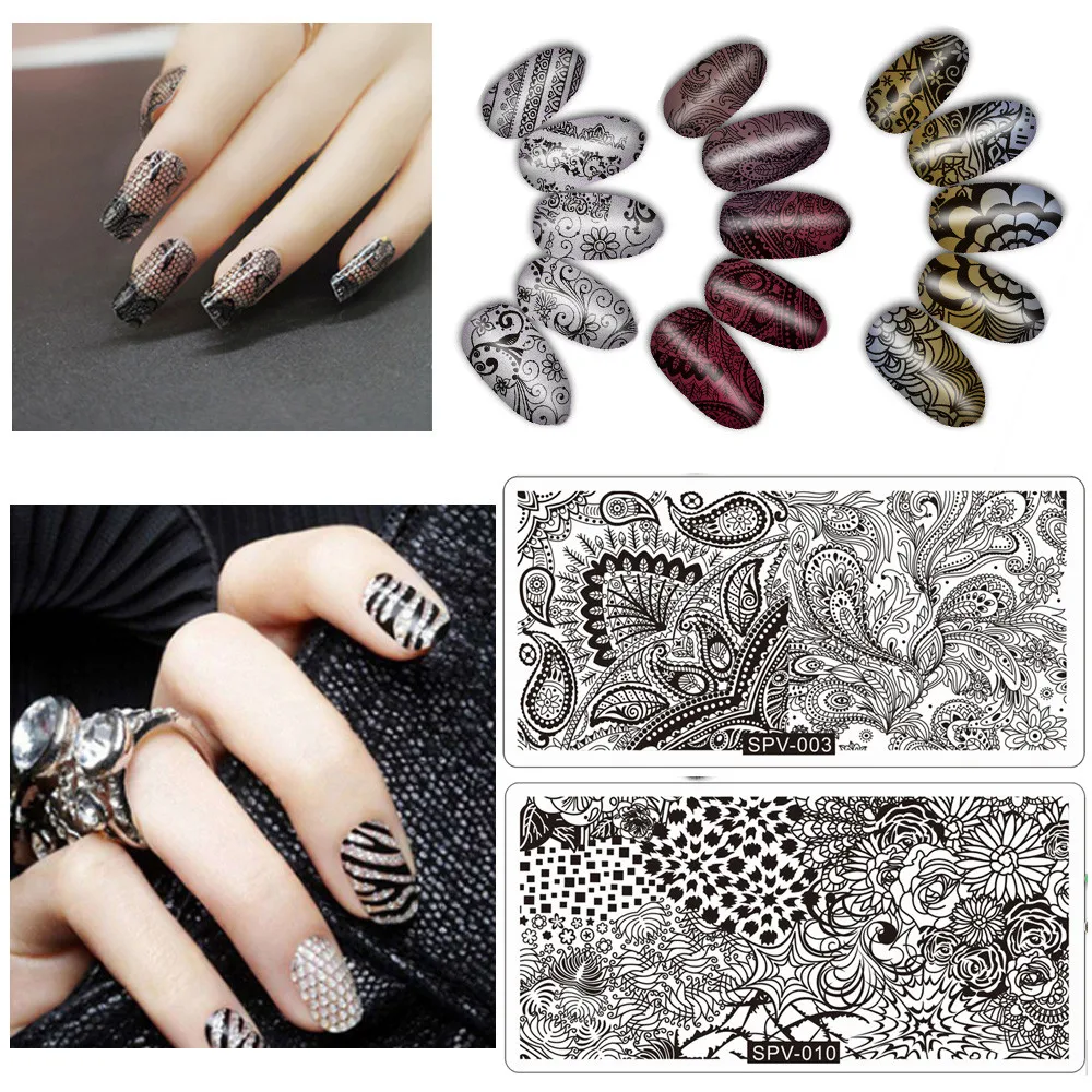 

Pattern DIY Nail Art Image Stamp Stamping Plates Manicure Template Pattern DIY Nail Art Image Stamp Stamping Plates Manicure Tem