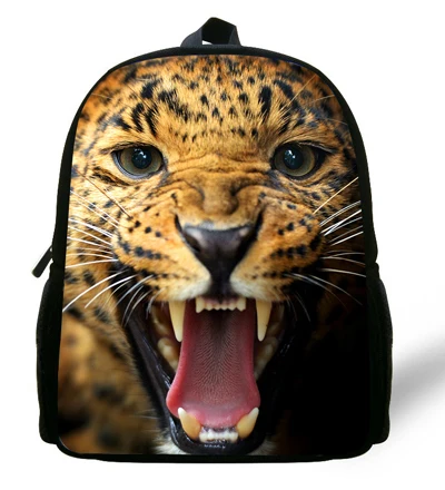 12 дюймов зоопарк рюкзак с изображением Льва школьные рюкзаки в виде животных для детей в виде животных, рюкзак для девочек Повседневное мальчиков школьная сумка школьные сумки и рюкзаки, infantis - Цвет: Серый