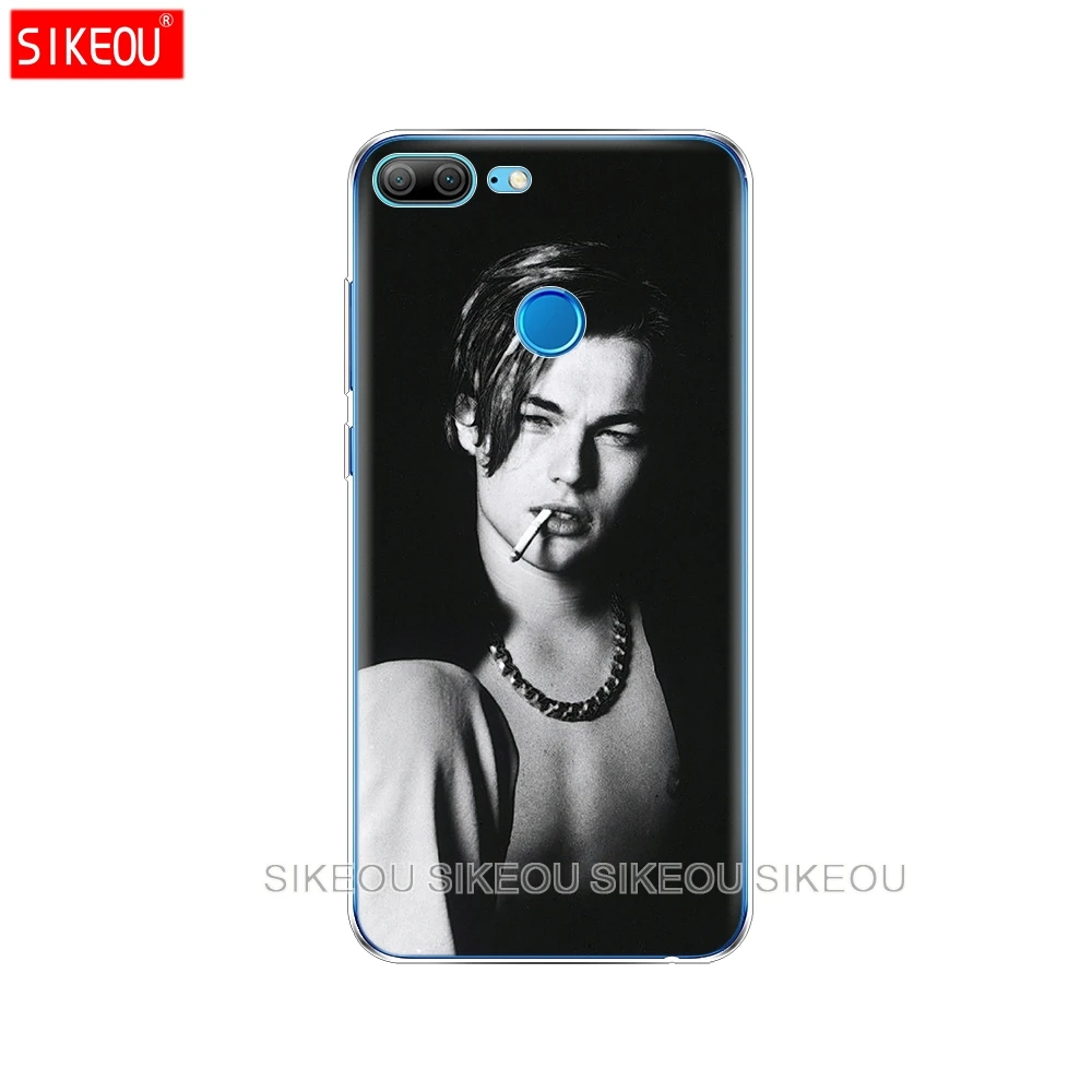 Силиконовый чехол для телефона Huawei Honor 10 V10 3c 4C 5c 5x 4A 6A 6C pro 6X 7X 6 7 8 9 LITE Leonardo dicapro young