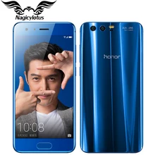 Original Huawei Honor 9 4G LTE Mobile Phone 5.15inch Kirin 960 Octa Core 4GB RAM 64GB ROM 1920*1080 Dual Rear Camera NFC phone