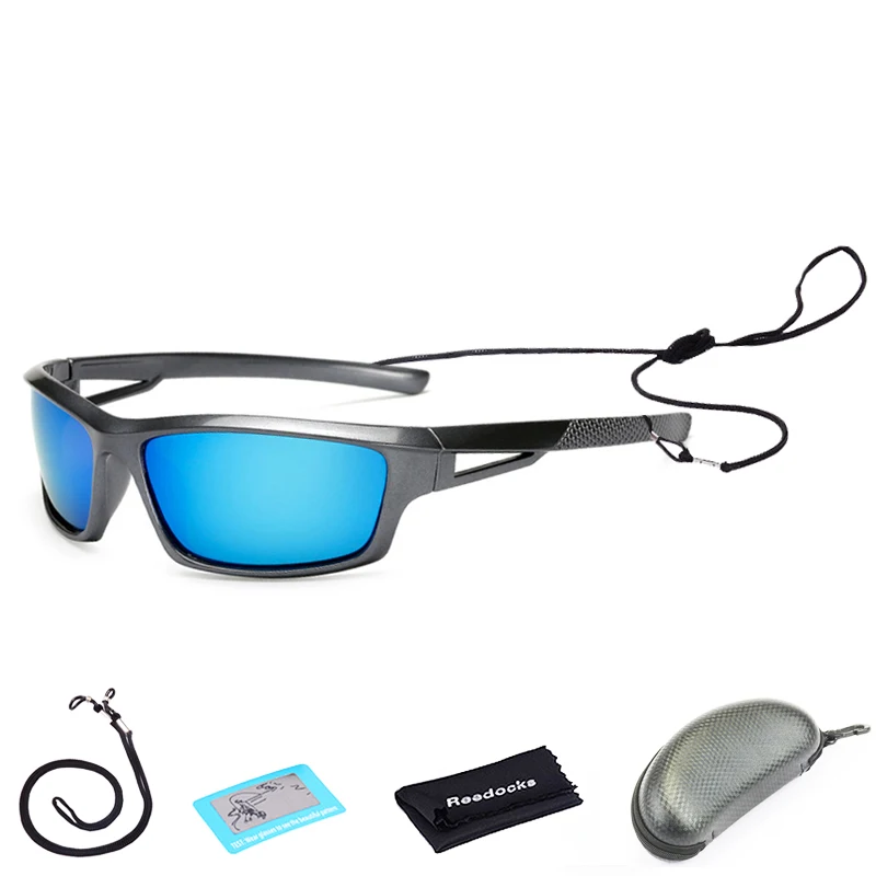 

Polarized Fishing Sunglasses Red Blue Lenses Night Version Men Women Fishing Glasses Outdoor Sport Cycling Driving Eyewear UV400