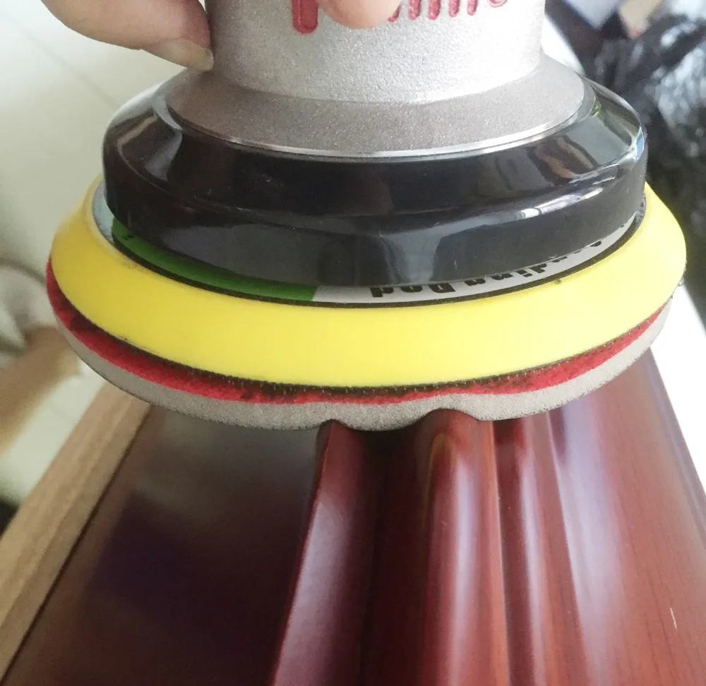 

Pnlmo Air Tools Palm Random Orbital Sander Polisher 5 Inch Circle Round Pad OSN-50HE VE 125mm Buffering Sponge Foam Sand Block