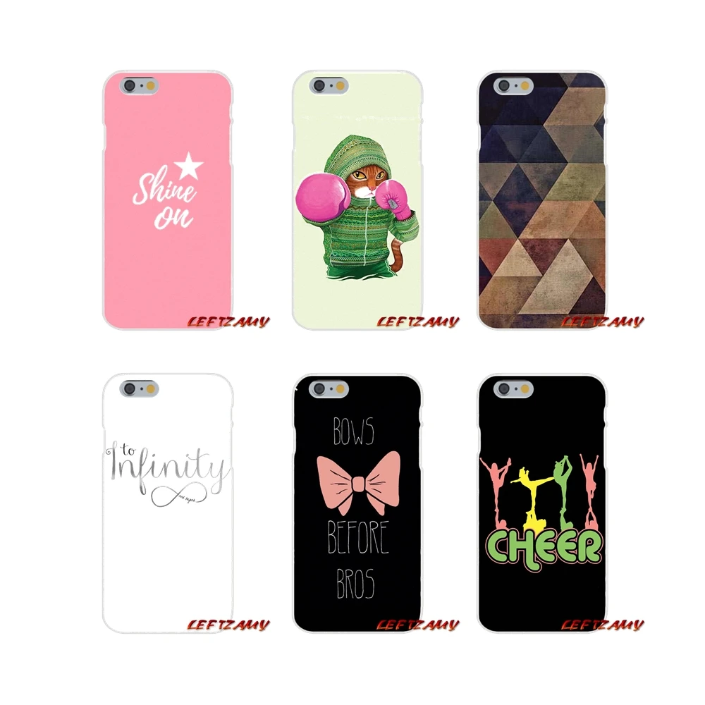 

Cell Phone Skin Cover For Xiaomi Redmi Note 6A MI8 Pro S2 A2 Lite Se MIx Max 2 3 F1 For Oneplus 3 6T Cheers Cheerleader With Bow