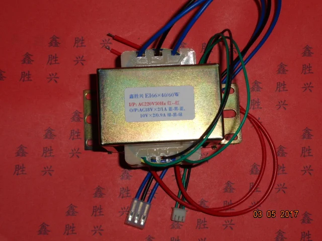 18V-0-18V 1.0A 10V-0-10V 0.9A Transformer 220V input 60VA EI66*40 Multimedia amplifier active speaker sound Power Transformers |