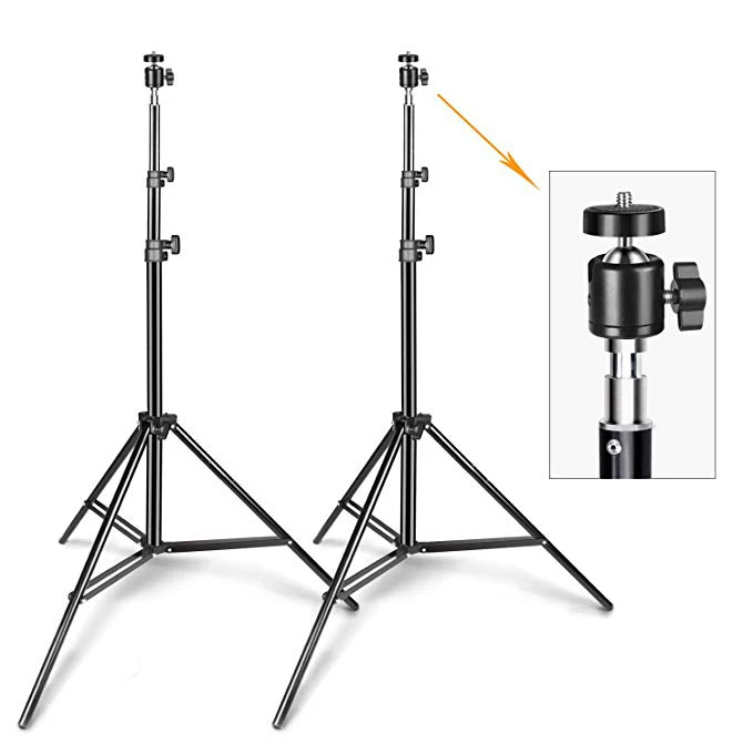  55cm 110cm 160cm Tripod Light Stand Photo Studio Tripod For Ring Light Stand Flash Photography Ligh