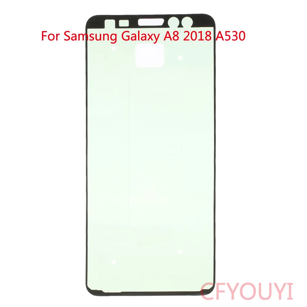 50pcs/lot For Samsung Galaxy A8 2018 A530 A530F Front Housing Frame Adhesive Sticker Glue