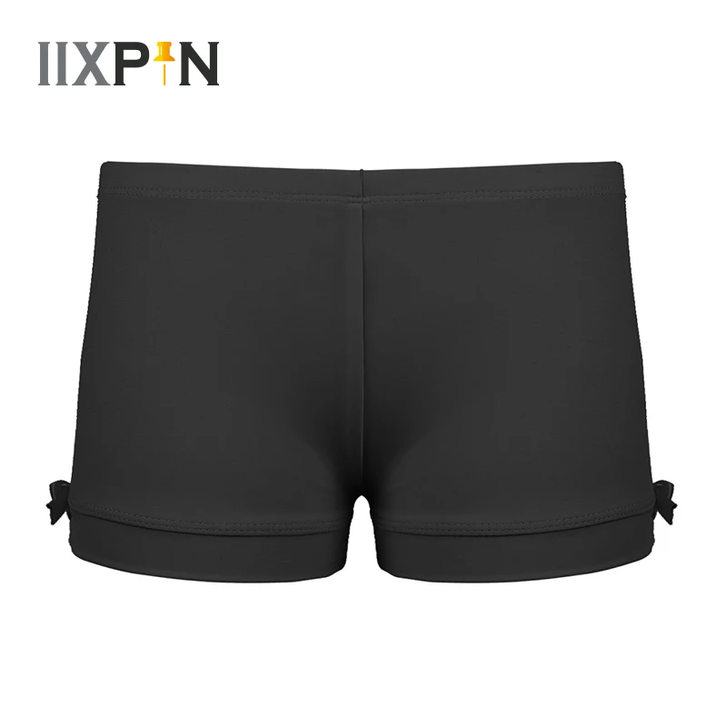 IIXPIN/Детские шорты для девочек и мальчиков Балетные Шорты с эластичным поясом