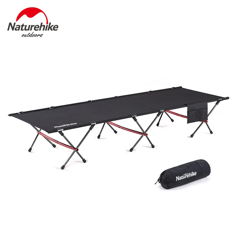 

Naturehike 2019 New Folding Camping Bed Cot Ultralight Outdoor Mat Portable Bed Camping Mat Sleeping Pad Cots NH18X001-C