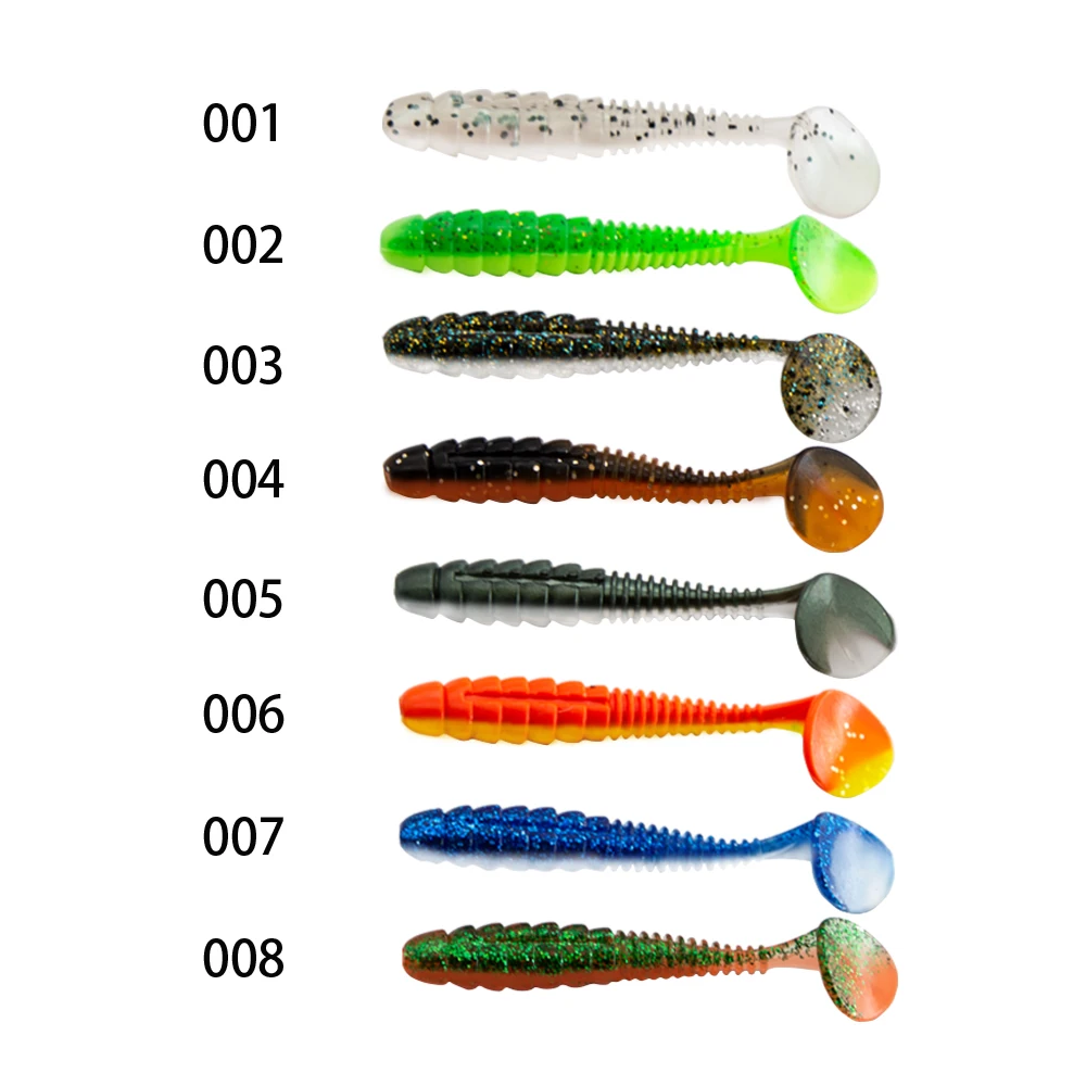 HUNTHOUSE baits easy shiner shad soft lure 5pcs/lot swimbait for fishing bass Wobblers Pesca silicone leurre zander lure