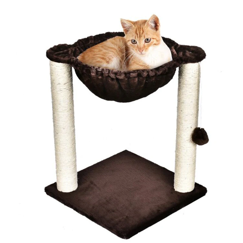 20" Activity Cat Tree House with Scratching Post Cat Tree Furniture