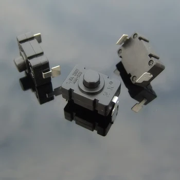 

100pcs Flashlight Push Button Switch KAN-008 Line Self-locking Button Switch Flashlight 1.5A250V Model DIY Button On/off