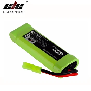 

8.4V 1600mAh Ni-MH Flat Battery Pack with Mini Tamiya Female Connector Assembled with 16G Wire