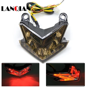 

2014 169v Motorcycle LED Tail Light Integrated Brake Turn Signals Light for kawasaki zx-6r /zx636 /z800 2013-2014