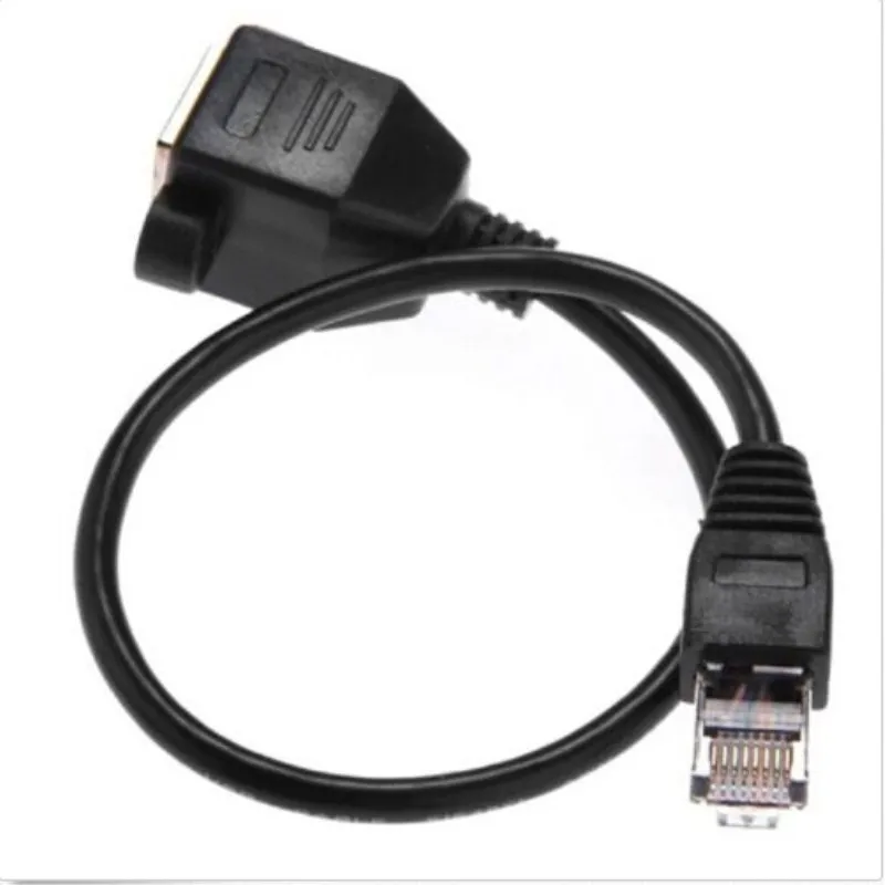 0 6 м RJ45 штекер гнездо винтовое крепление для панели Ethernet LAN Сетевой Удлинительный
