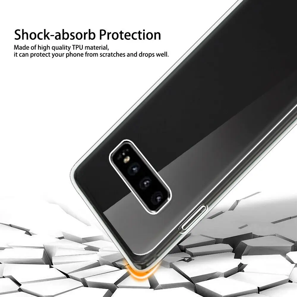 clear iphone 11 Pro Max case 360 כיסוי על לסמסונג גלקסי הערה 10 פרו 9 8 S10E S10 S9 S8 בתוספת S7 S6 קצה S5 מקרה רך TPU עבור A10 A30 A40 A50 A60 A70 מקרה iphone 11 Pro Max  lifeproof case