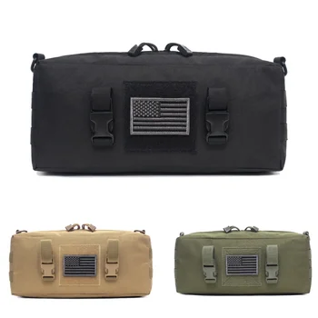 

Nylon Outdoor Military Tactical Camping Hiking Pouch Bag Waterproof Shoulder Bag Oxford Climbing Bags military Bags PRO