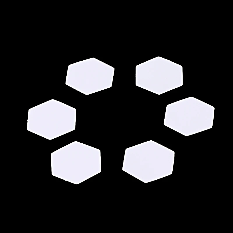 

100Pcs Hexagon Templates for Patchwork Paper Quilting Sewing Craft DIY Six Sizes