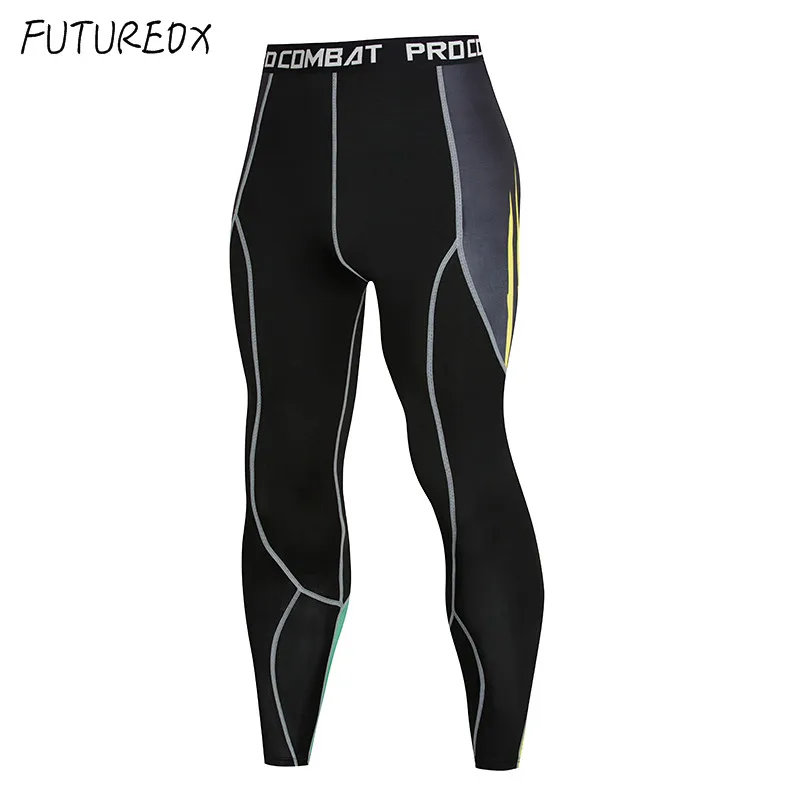 Fashion Long Sleeve Men's T-Shirt 3D Print Men's Skinny Skin Compression Shirt MMA Rash Defender Men's Fitness Top Fitness Set 