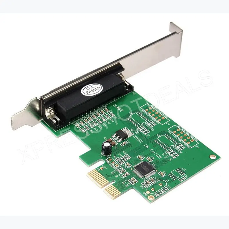 Параллельный порт DB25 принтер LPT PCI E экспресс карта конвертер адаптер
