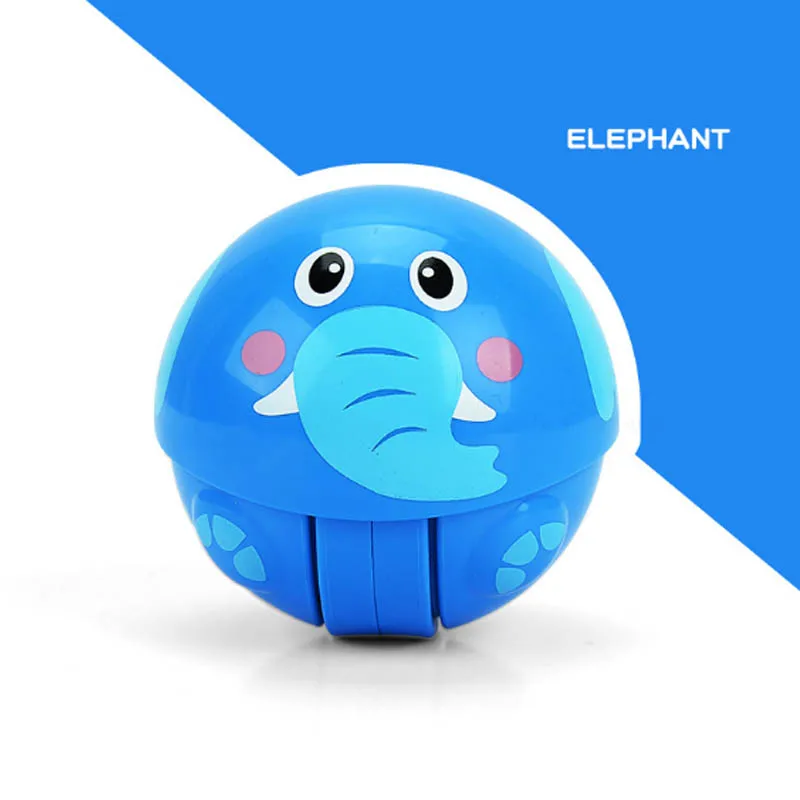 Детские игрушки мяч 3+ месяцев мультфильм животных бег стакан para детские игрушки для младенцев погремушки посылка - Цвет: Elephant