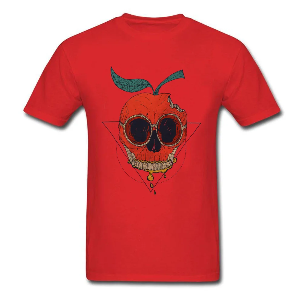 organic apple skul_red