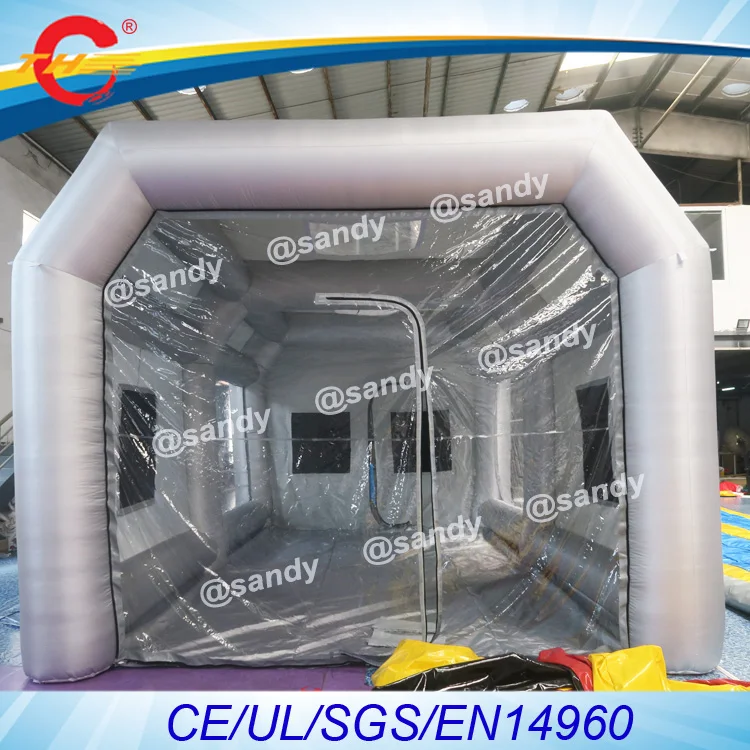 free air ship,Environmental Mobile inflatable paint booth,inflatable