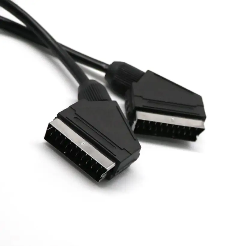 CARPRIE высокое качество 1 5 м Scart для кабель/свинцовый 21 штырь подключен Saorview SKY Freesat TV