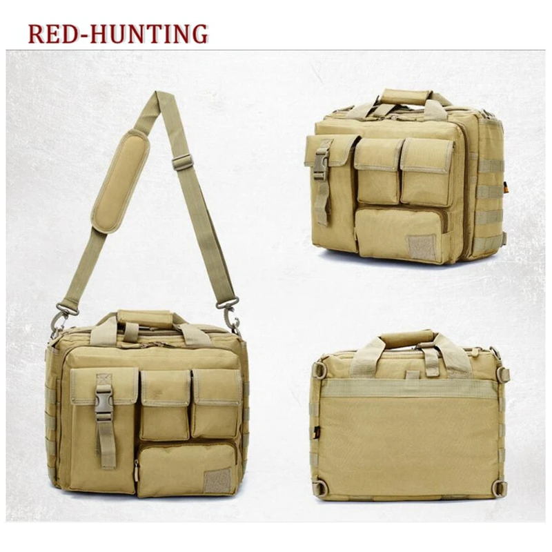 

Mens Military Tactical Outdoor Multifunction Shoulder Messenger Laptop Bag Handbags Briefcase Satchel Crossbody Sling Case