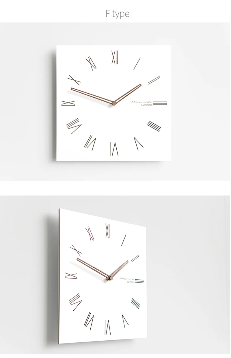  Digit Watch Wall 3d Wall Watch Wood Vinil Clock Silenciador Airsoft Screen Separators Kingdom Hearts Kids Room Clock Home (14)