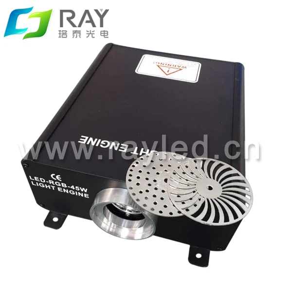 

New! 45w,RGB shooting star ,with remote control,LED fiber engine/machine