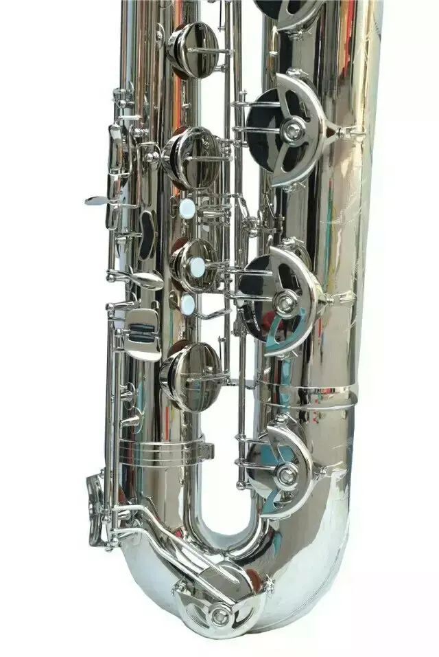 Professional baritone saxophone, bari sax, baritone sax, nickel silver