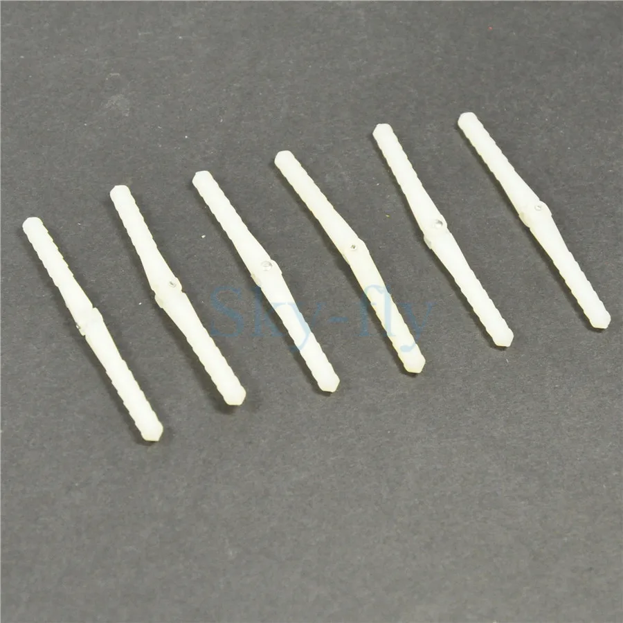 10pcs Plastic Pin Hinge Diameter 4.5mm x L67mm For RC Airplane Modelin