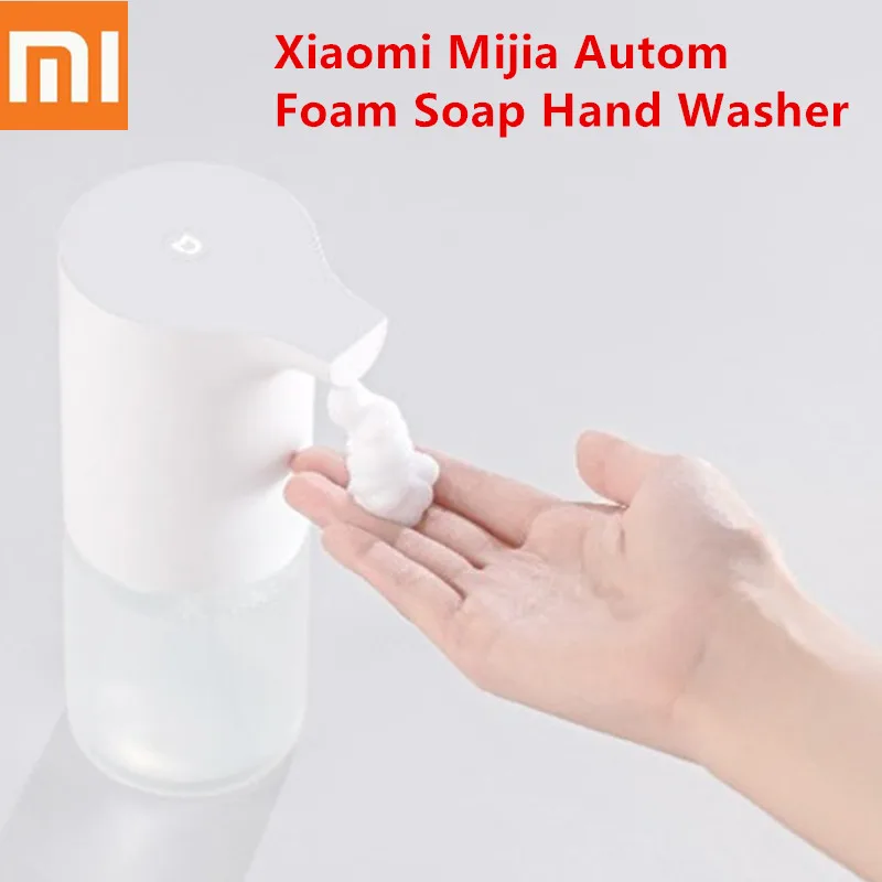 Tanie W magazynie!!! Oryginalna automatyczna indukcja Xiaomi Mijia pianka ręczna mydło do czyszczenia 0.25s czujnik na podczerwień do inteligentnych domów
