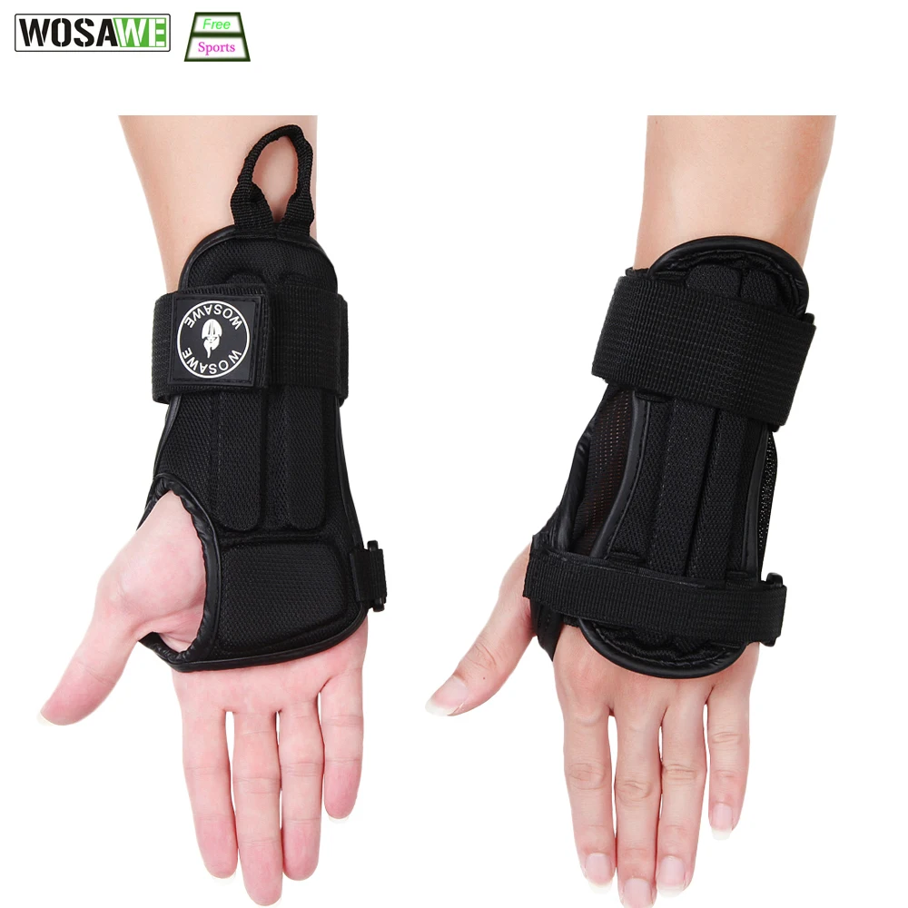 

WOSAWE Adjustable Wrist Support Sport Wrist band Gym Skiing Skateboarding Snowboarding Splint Carpal Tunnel Sprain Protect