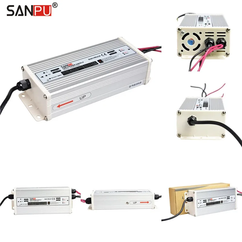 

SANPU 24 V LED Power Supplies 250W 10A Switch Drivers 220V 230V AC DC Light Transformers Rainproof Full Container Load Wholesale