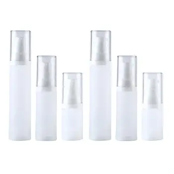 

6PCS/Set Travel Bottles Refillable Toiletry Practical Leak Proof Portable Travel Tubes Bottles for Shampoo Soap Lotion
