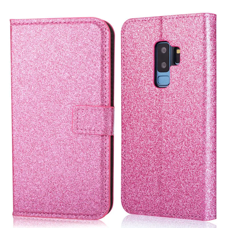 BELIAL Phone Cases for Samsung Galaxy S9 Plus Cover Glitter Wallet Leather Case for Samsung S8 S9 Plus Note 8 Case Flip Rainbow (1)