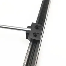 4 шт. Funssor Prusa i3 MK3 медведь обновленый алюминиевый сплав оси Y Гладкий стержень держатель комплект для DIY Prusa медведь 3D-принтеры