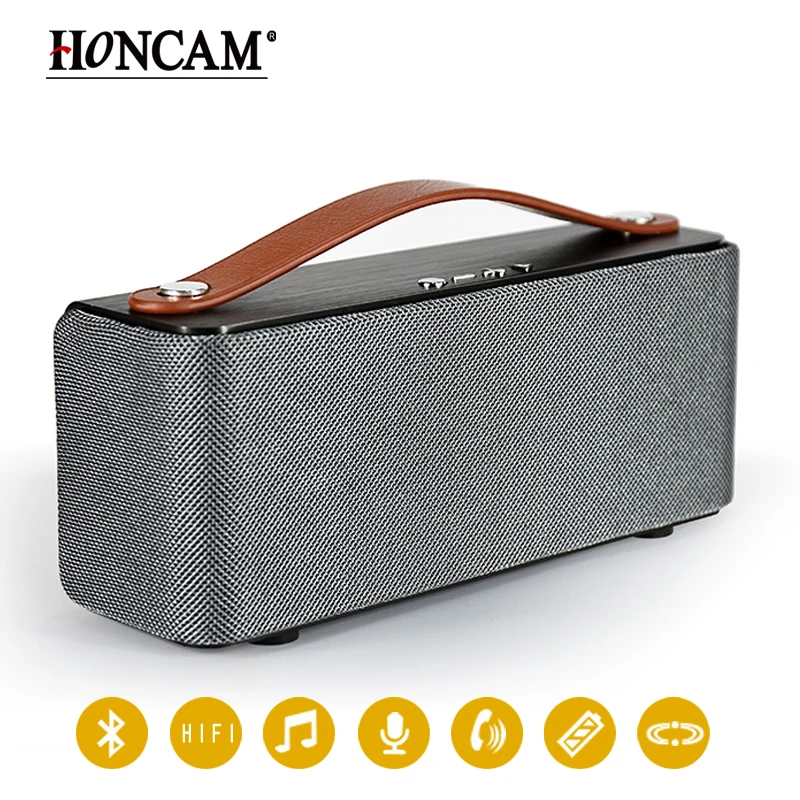 Honcam Hand Mini Bluetooth Speaker Portable Wirele...
