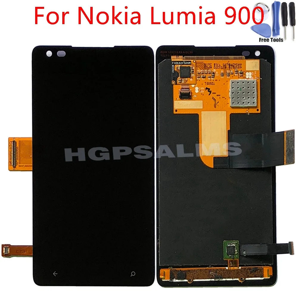 

For Nokia Lumia 900 LCD Display Touch Screen Digitizer Assembly Replacement Parts+Tools