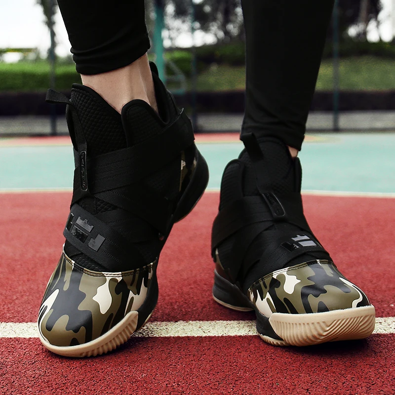 Баскетбольные кроссовки мужские амортизирующие кроссовки для баскетбола обувь с эластичным ремешком противоударные спортивные кроссовки Jordan для спорта на открытом воздухе