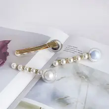 Заколка для волос с жемчужинами, Корейская Шпилька, сломанная накладная челка, зажим для волос, заколка для волос, заколка для волос, инструменты для укладки волос
