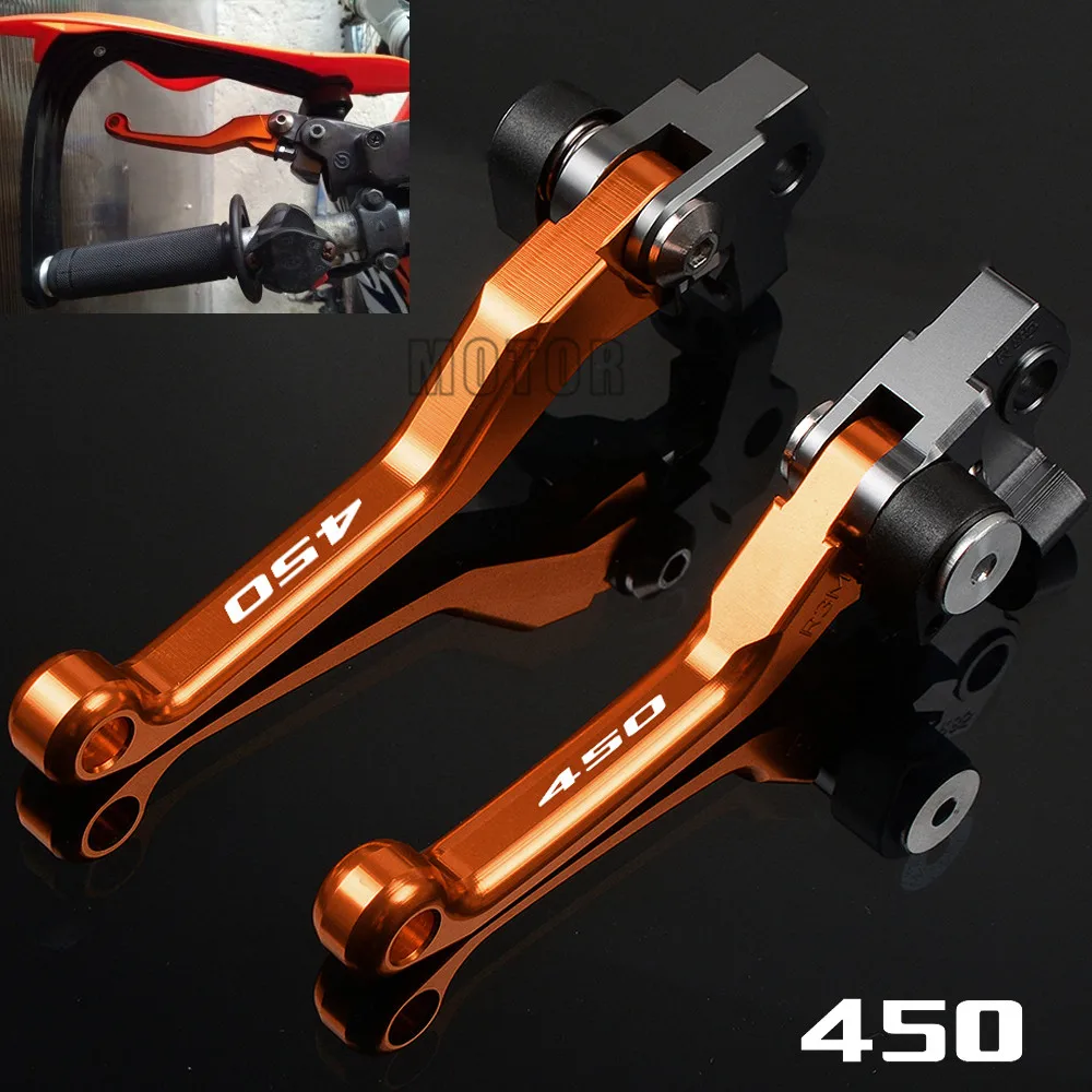 

For KTM 450EXC/450EXC-R/450EXC-F/450SMR CNC Motorcycle Dirt Bike Motocross Pivot Brake Clutch Levers 450 EXC/EXC-R/EXC-F/SM R F