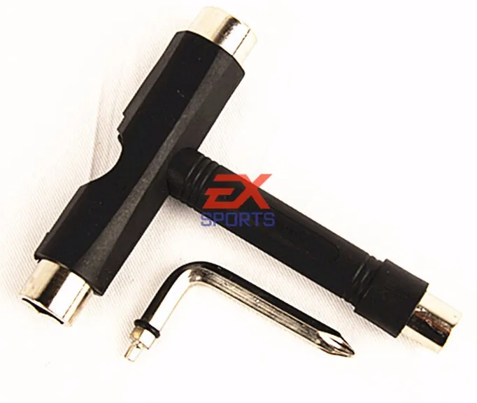 Roller Skate Skateboard Scooter Longboard 5-Way T Skate Board ATB Tool+Allen Key (1)