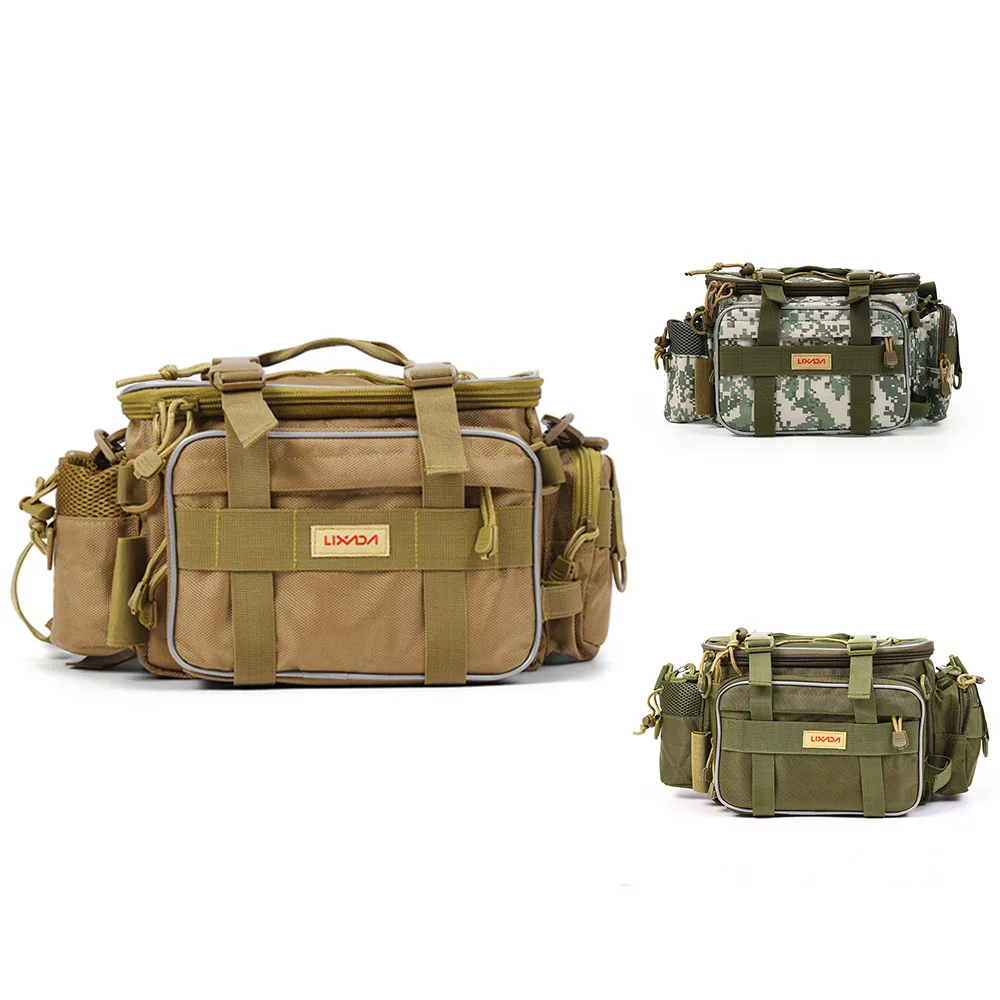 40 * 15 * 19cm Fishing Bags Outdoor Multifunctional Canvas Fishing Bag