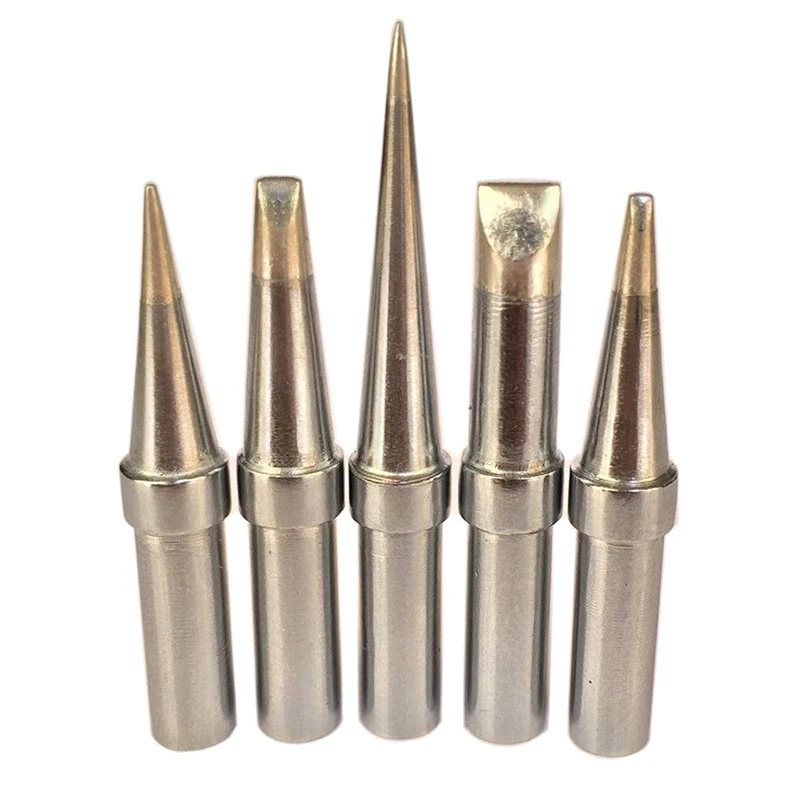 5pcs New Soldering Tips ETA ETB ETD ETS ETT Soldering Iron Tips For Weller WESD51 WESD50 WCC100