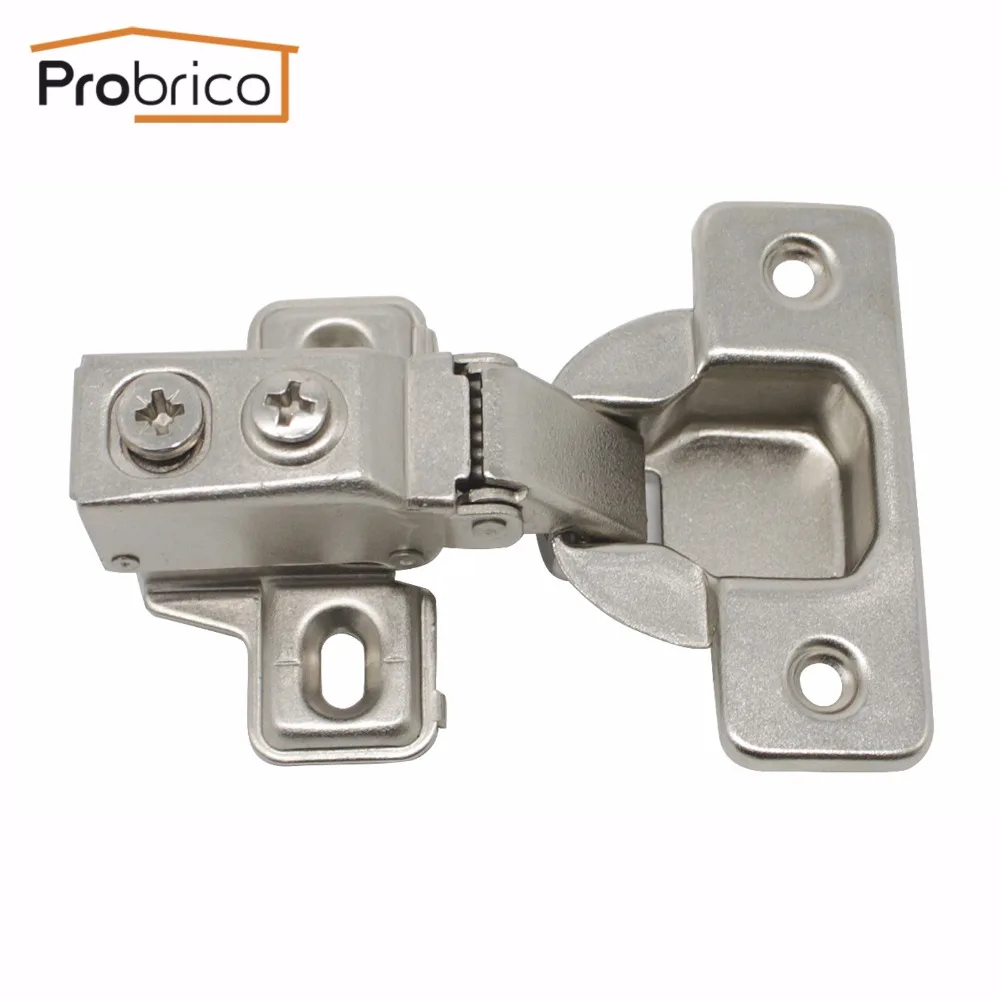 Soft Close Short Arm Concealed Face Frame Cabinet Hinge 1//2/" Overlay