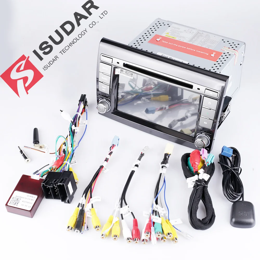 Excellent Isudar ROM 64GB 2 Din Android 9 Auto Radio For Fiat/Bravo 2007-2012 Car GPS Multimedia Player Octa Core RAM 4GB DSP DVR Camera 5