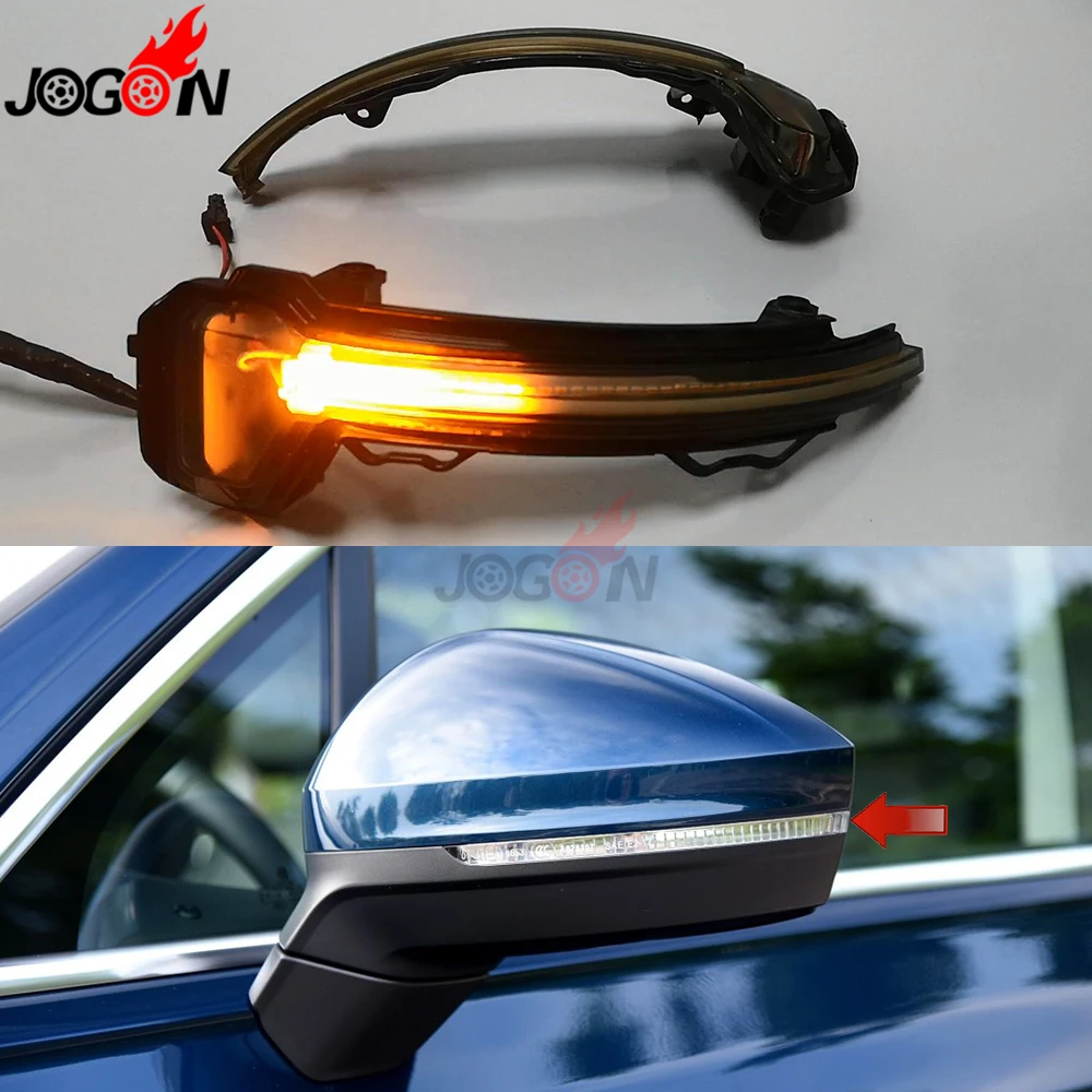 For VW Tiguan MK2 2017 2018 2019 Touareg MK3 (EU) LED Dynamic Turn