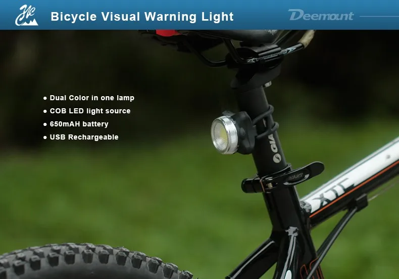 Best Bicycle Rear Light Dual Double Colors in 1 Lamp USB Rechargeable COB LED Bike Tail Safety Warning Lantern Red White or Red Blue 0 Best Bicycle Rear Light Dual Double Colors in 1 Lamp USB Rechargeable COB LED Bike Tail Safety Warning Lantern Red White or Red Blue 0